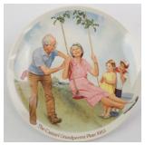 Knowles The Csatari Grandparent Plate The Swinger