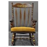 Vintage Hitchcock Style Rocking Chair