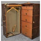 1911 Henry Likly Wardrobe Trunk