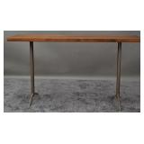 Metal Legged Work/ Plant Table