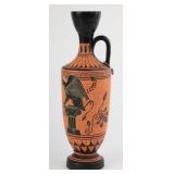380 B.C. Handpainted Ancient Greek Pottery Vase