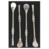 Alpacca Eberle Bombilla Straw w/ Tea Filter  (4)