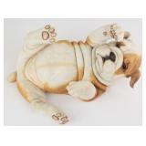 Country Artist Puppy Love Lying Bulldog