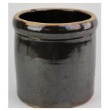 Antique Stoneware Glazed 1 Gallon Crock