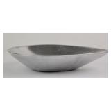 Nambe Aluminum Alloy Teardrop Serving Bowl