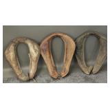 Antique Horse Yoke Collars (3)