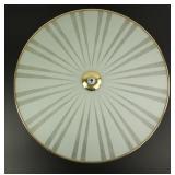 Mid Century Glass Frosted Ceiling Lamp