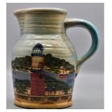 Hand Painted Pottery Juice Picture By WCL