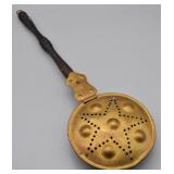 Primitive Brass Bed Warmer