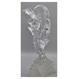 Striking Golfer Sculpture by Cristal De Sevres