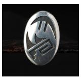 Sterling Beauford Dawahoya Ring, 5.95g, Size 6.5