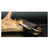 14k Gold Navajo Bracelet, 17.152g