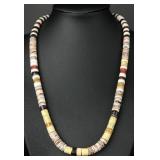 Native American Shell Necklace, 15"