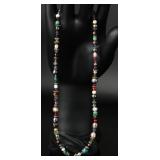 Artists Made Necklace & Matching Earrings