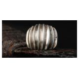 .925 Native American Style Dome Ring, 12.33g
