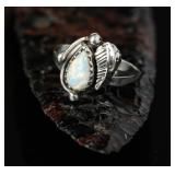 Sterling Silver Navajo Opal Ring, 2.02g, Size 5.5