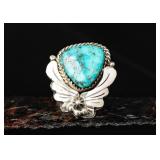 Sterling Silver Navajo Ring, 6.81g Size 5.5