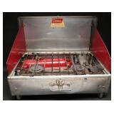 Vintage Coleman 442A 2-Burner Aluminum Camp Stove