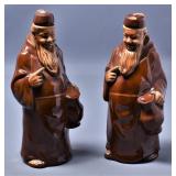 Old Cortendorf Franciscan Monk Whiskey Decanter(2)
