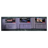 Super Nintendo Games (3)