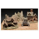 David Winter Great Britain Building Figurines (4)