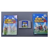 Nintendo 64 Derby Stallion Japanese Version Game