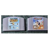 Nintendo 64 Star Wars Game Cartridges (2)