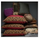 Collection Of Decorative Pillows + (10)
