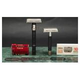 Vintage Double Edge Gillette Safety Razors