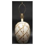 Chinoiserie Faux Bamboo Hollywood Regency Lamp