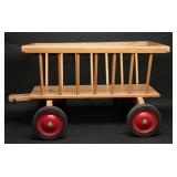 Weser Wooden Hay Rack Cart