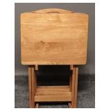 Tray Table Set & Storage Stand (5)