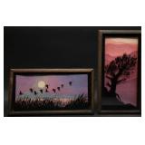 Reverse Painting Papercraft Framed Art (2)