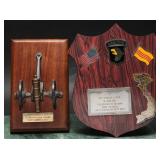 Personalized Military Vietnam Plaque & Honors