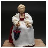 German Rupfen Puppen Burlap Doll