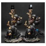 Ebros Whimsical Climbing Bear Cub Table Lamp (2)