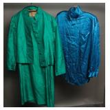 Vintage Two Piece Silk Dress Sets (2)