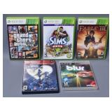 XBOX 360 & PS 2 Kingdom Hearts,GTA,SIMS +(5)