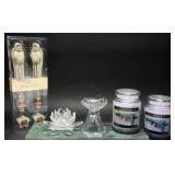 Marc Aurel & Swarovski Candle Holders +