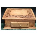 Handmade Solid Walnut Jewelry Box