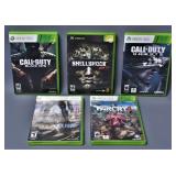 XBOX 360 Call of Duty Games +(5)
