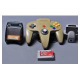N64 Official Controller w/ Gameboy & Memory Packs