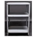 3-Tier Metal Rolling Storage Cart