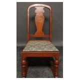 Vintage Fruitwood Queen Anne
