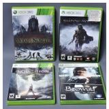 XBOX 360  Dragon Age & Beowulf  Games+(4)