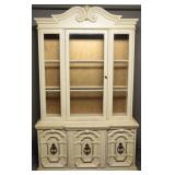 French Provincial Dining Display China Cabinet