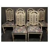 Dining Room Chairs French Provincial (6)