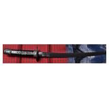 Chinese Dao Black Stainless Steel Sword