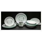 Vintage Corelle Ivy Swirl Dishware (20)
