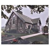 Robert Jerstrom Signed Photo "Little Stone Church"